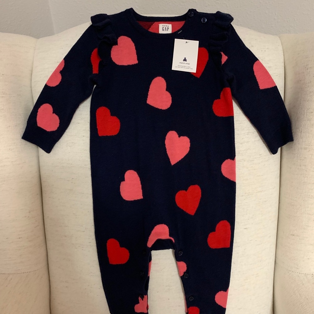 Valentines Day Hearts One-Piece
